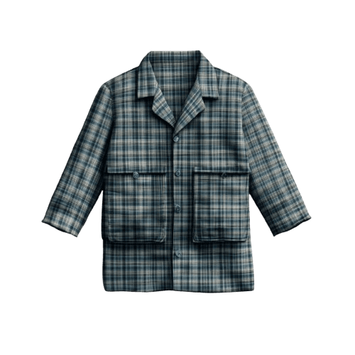 Check Green Dual Pocket